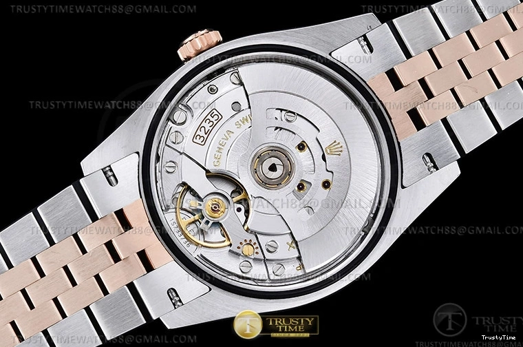 0203 TimelessDesign RDJ0454C – DJ 36mm Jub Flt 904L RG SS P-Grey Dia VSF VS 763